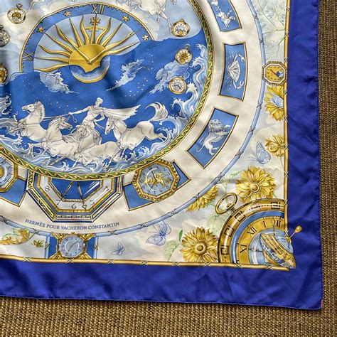 hermes zodiac silk scarf|authentic Hermes silk scarf.